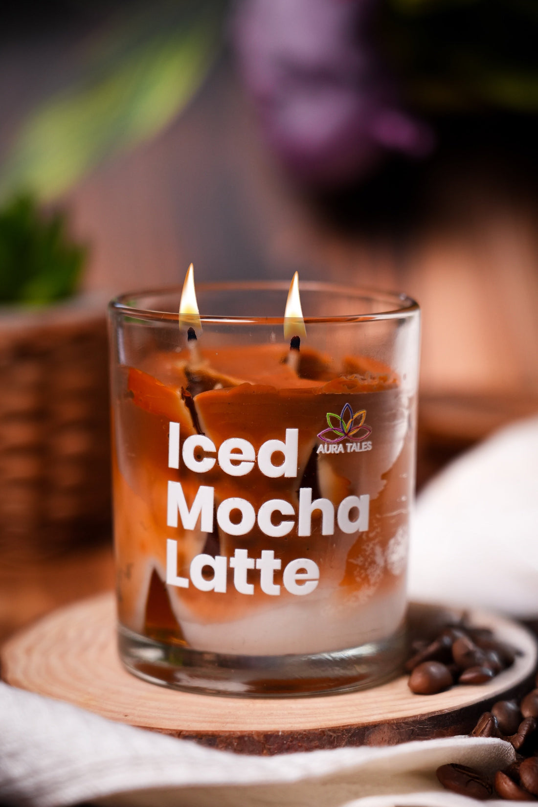 Iced Mocha Latte Premium Scented Candle