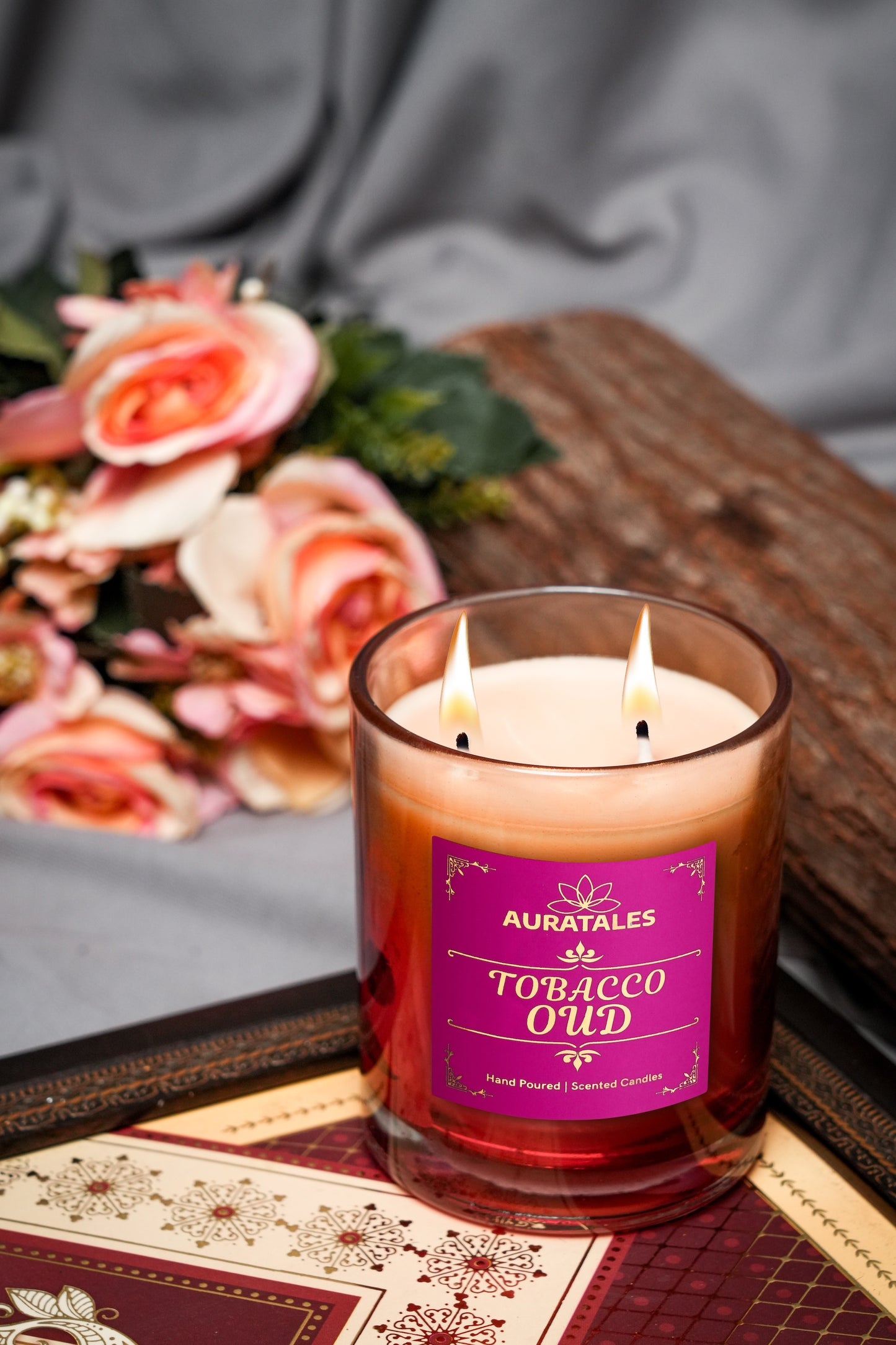 Soy Wax Candle,BirthDay Candles, Wooden Heart Candle,Valentine candles, Rose Candle, AuraTales Candles, Cold Brew Coffee - Scented Candle, Iced Mocha Latte Scented Candle AuraTales, Coffee Candle, ice
