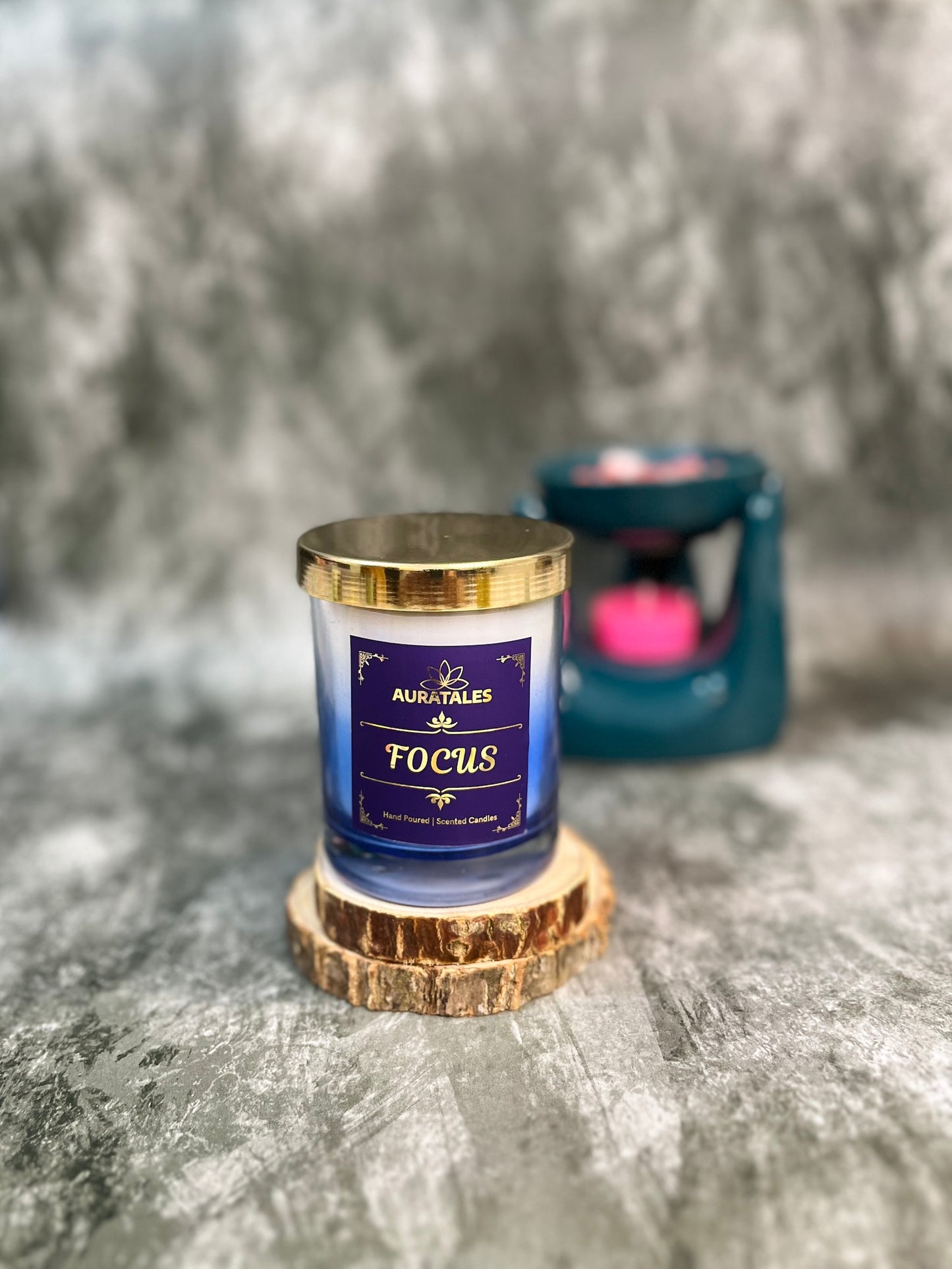 Focus Candle Enhance Study Work | Focus Aromatherapy Candles Aura Tales