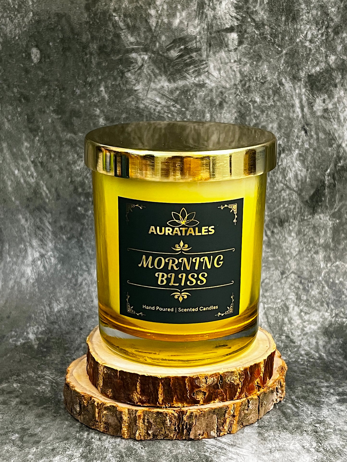 Morning Bliss - Morning Recharger | Aromatic Scented Candle Aura Tales