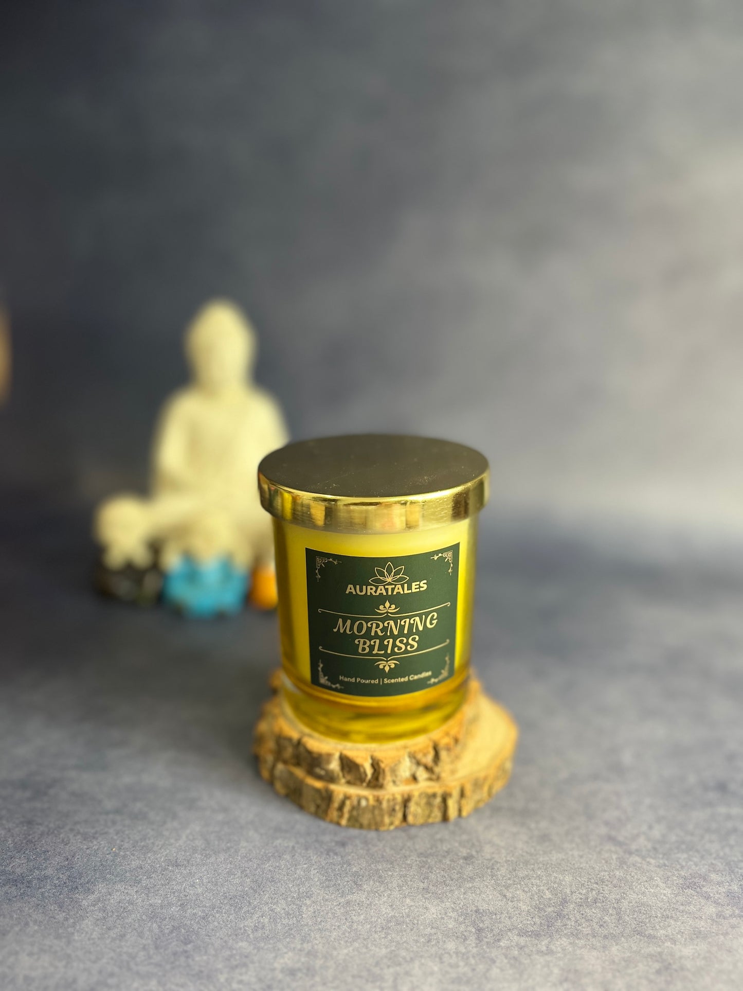 Morning Bliss - Morning Recharger | Aromatic Scented Candle Aura Tales