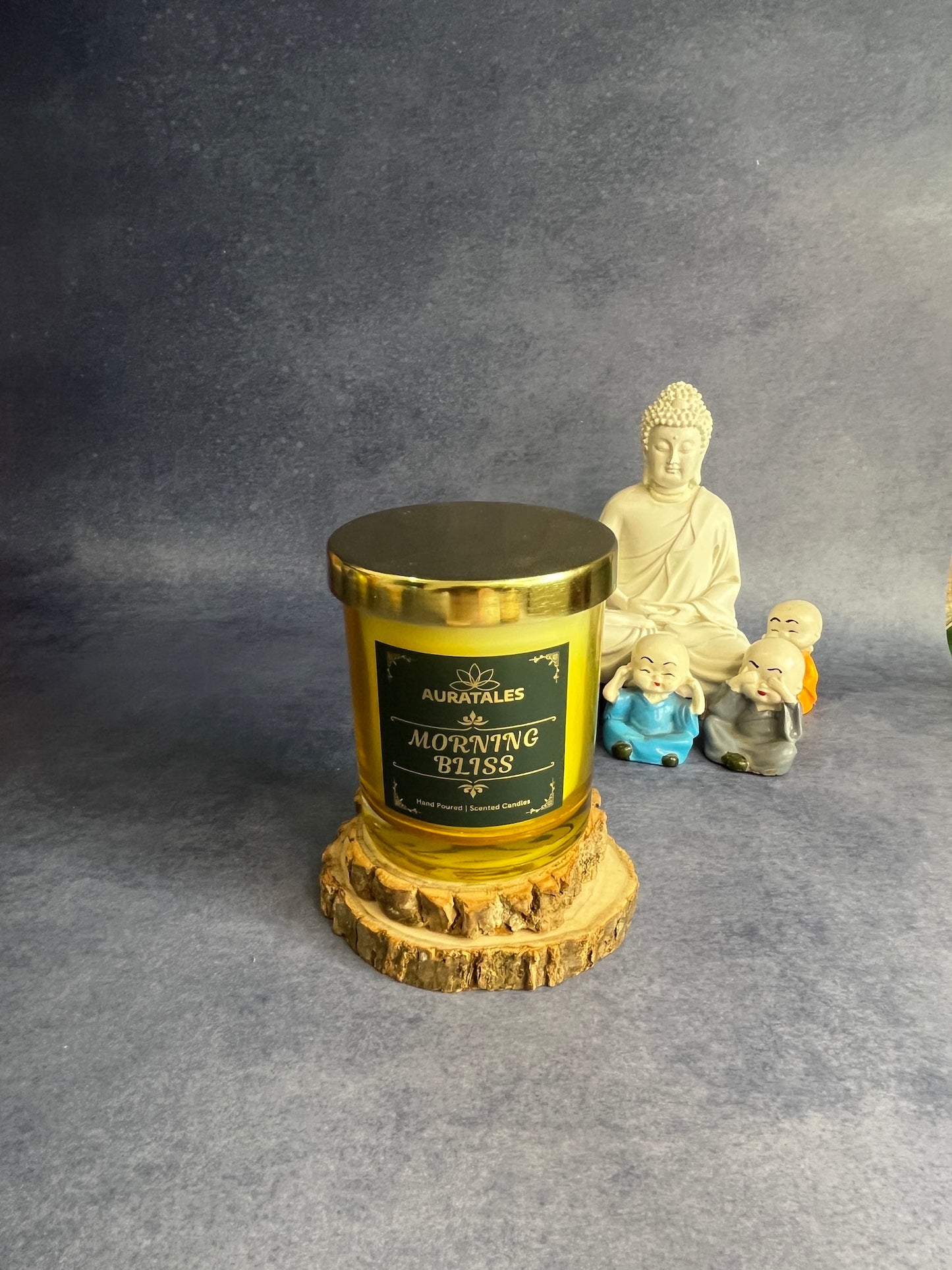 Morning Bliss - Morning Recharger | Aromatic Scented Candle Aura Tales