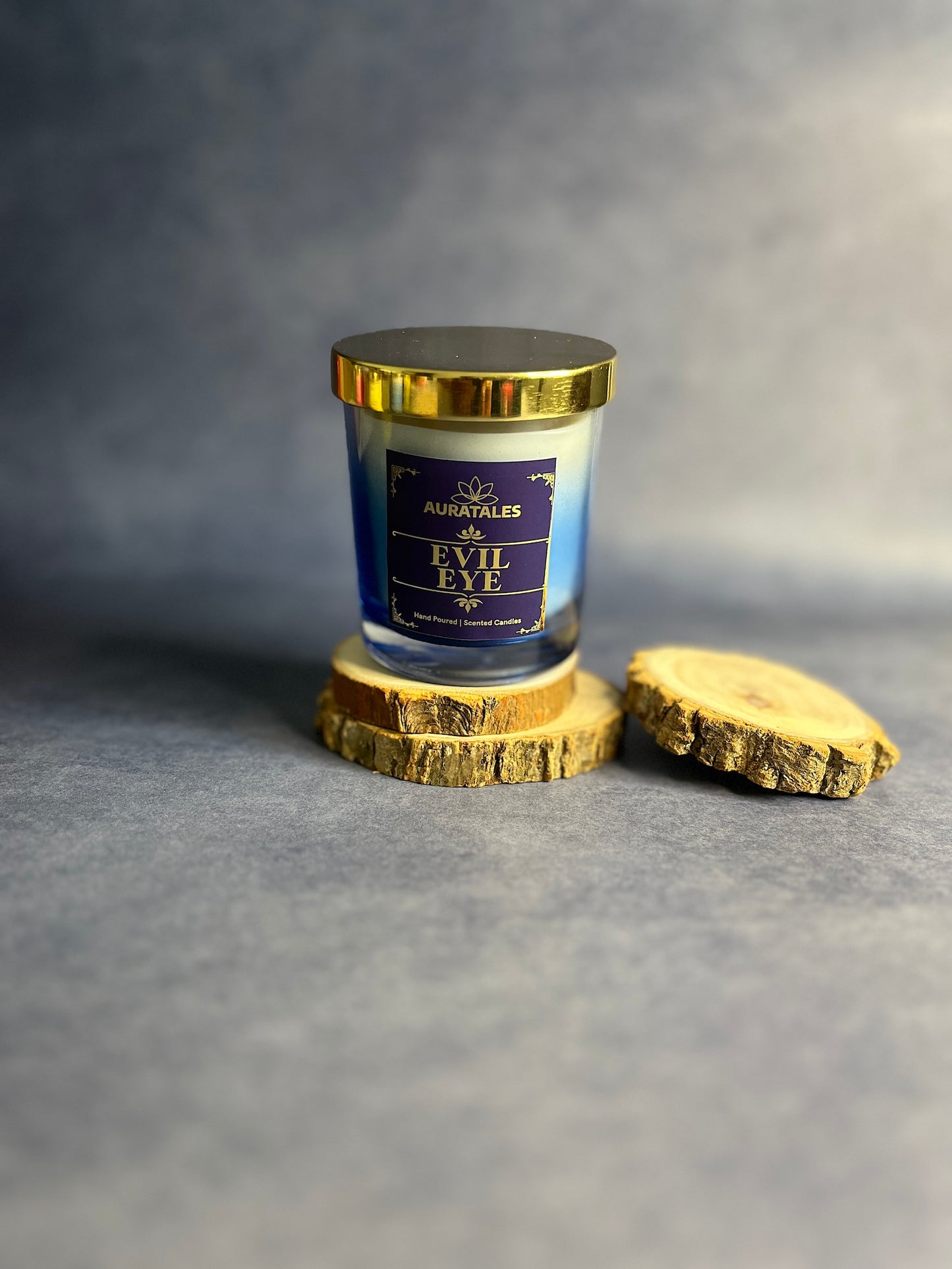 Evil Eye Candle - Protection From Negative Energies | Nazar Scented Candle | Wellness Candle Aura Tales
