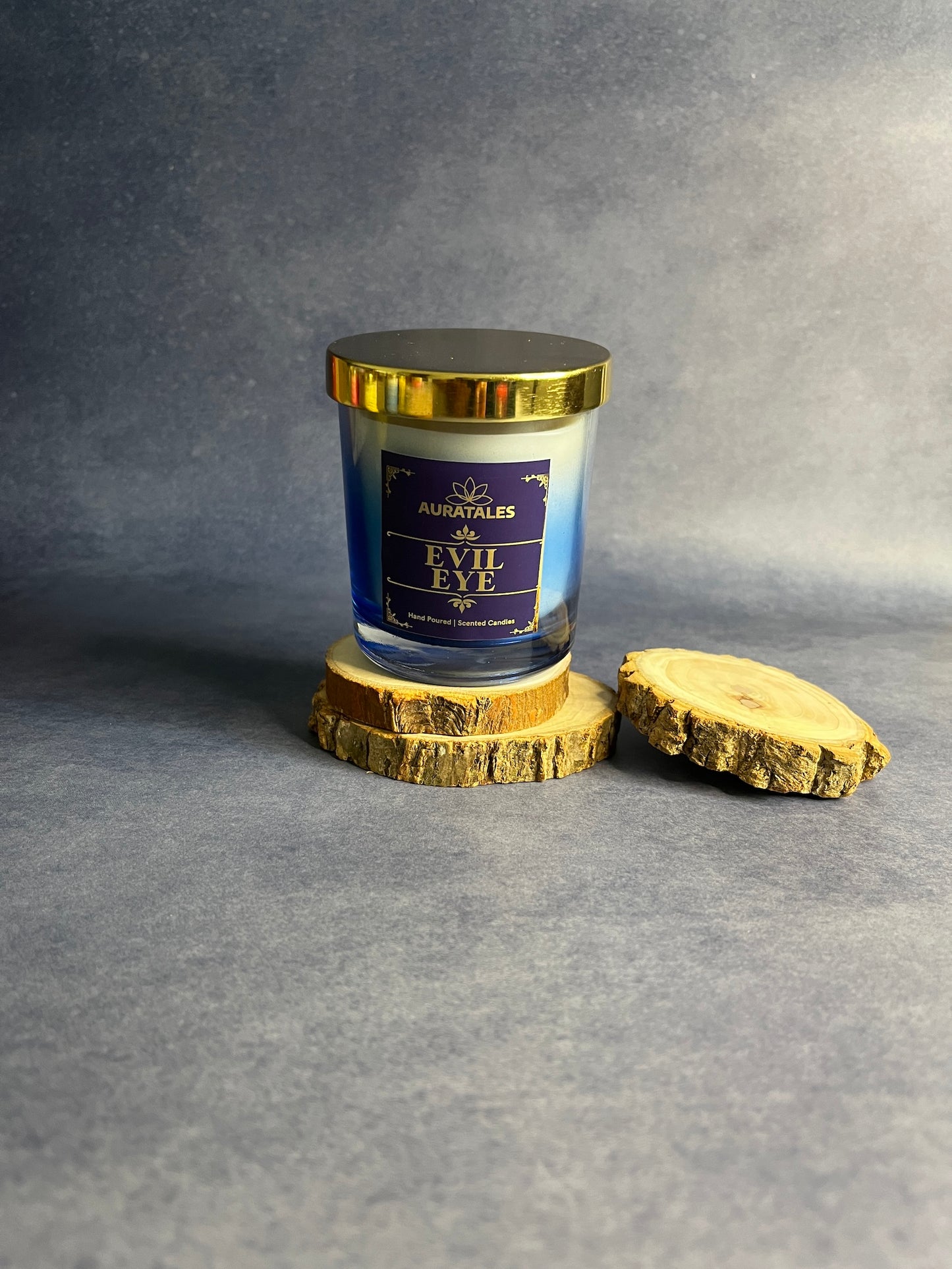Evil Eye Candle - Protection From Negative Energies | Nazar Scented Candle | Wellness Candle Aura Tales