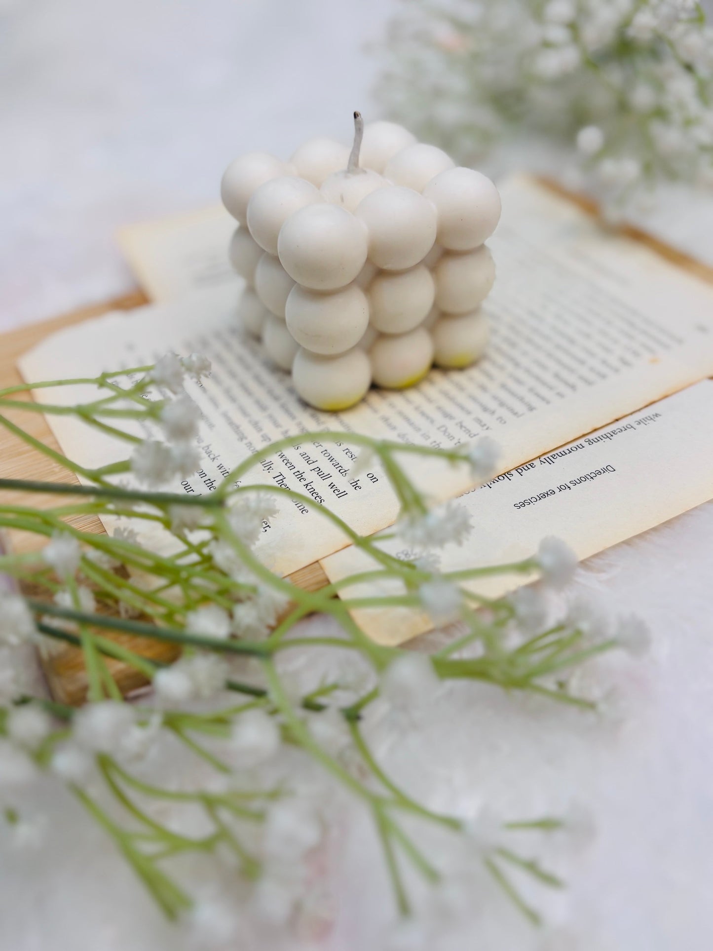 Bubble Scented Candle | Festive Gifting & Home Decor Aura Tales