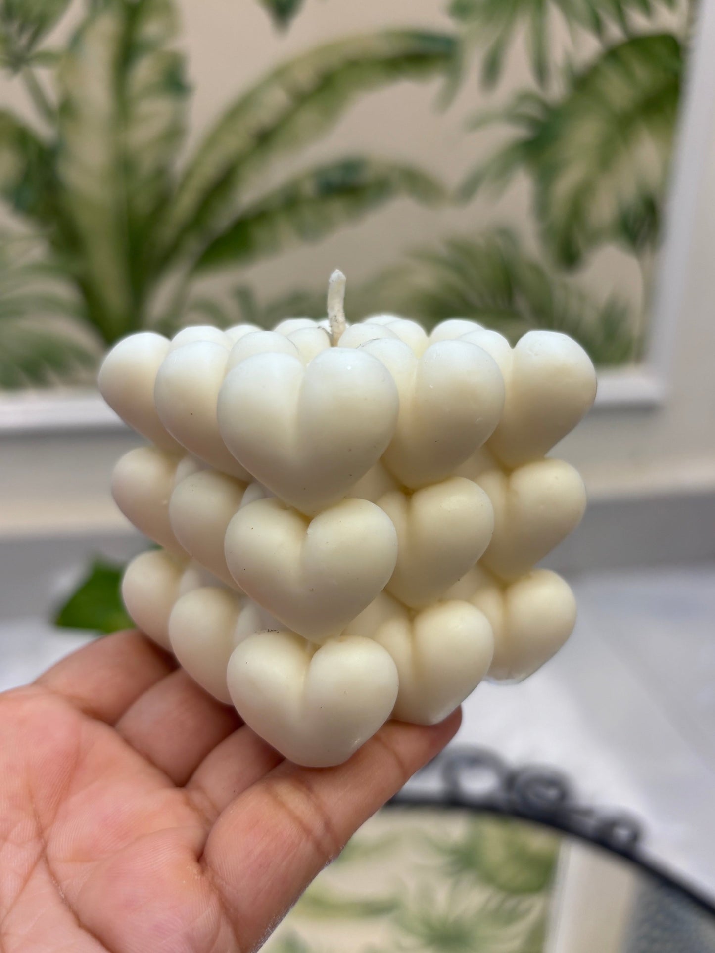 Heart Bubble Scented Candle | Festive Gifting & Home Decor Aura Tales