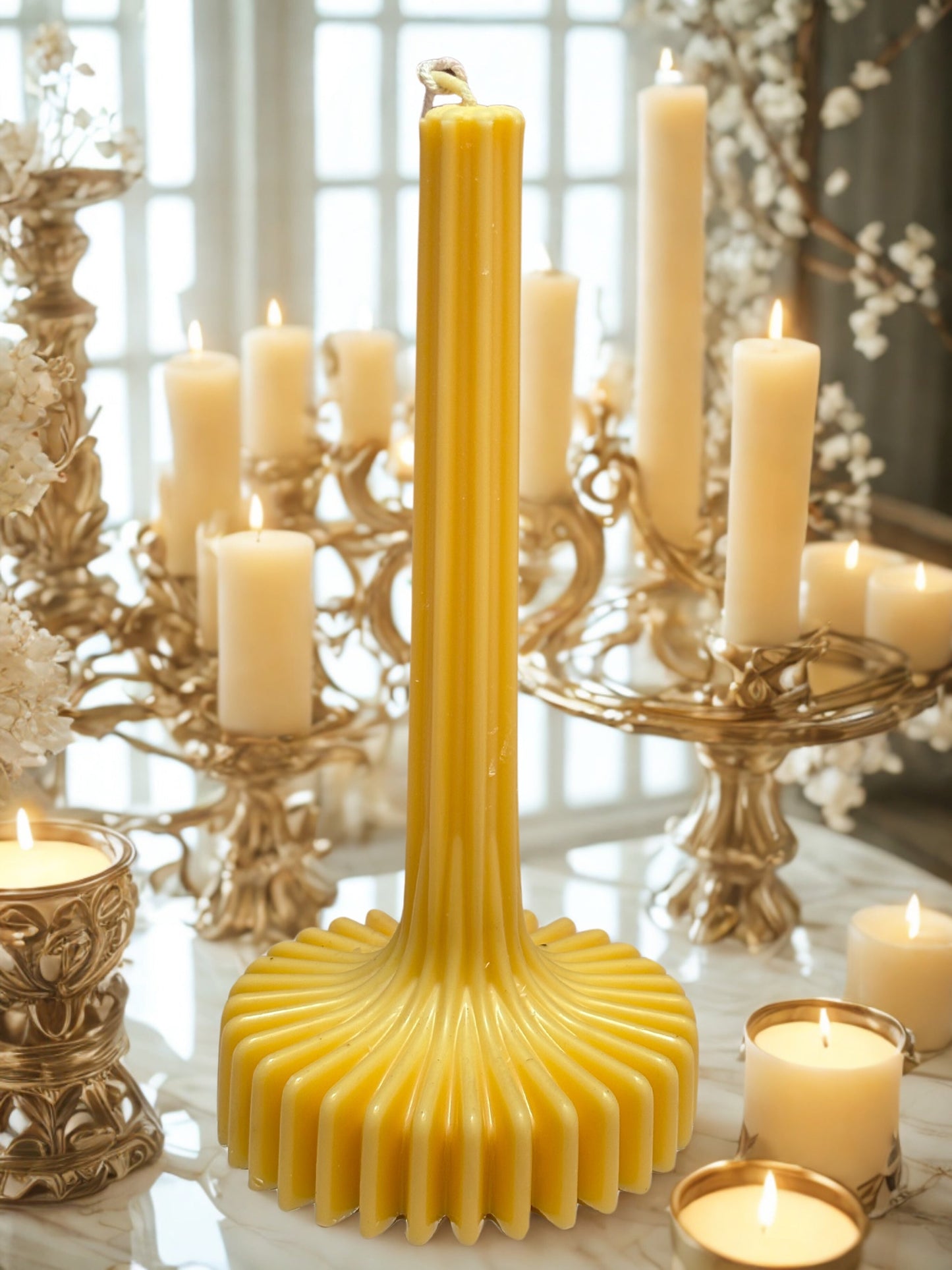 Thick Base Pillar Candle Scented | Festive Gifting & Home Decor-Big AuraTales