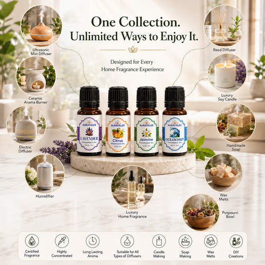 Essential oils vs fragrance oils – India guide