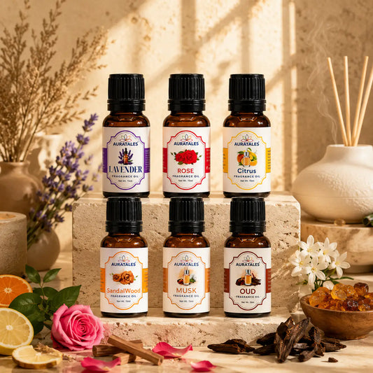 AuraTales premium fragrance oils – quality promise for Indian homes