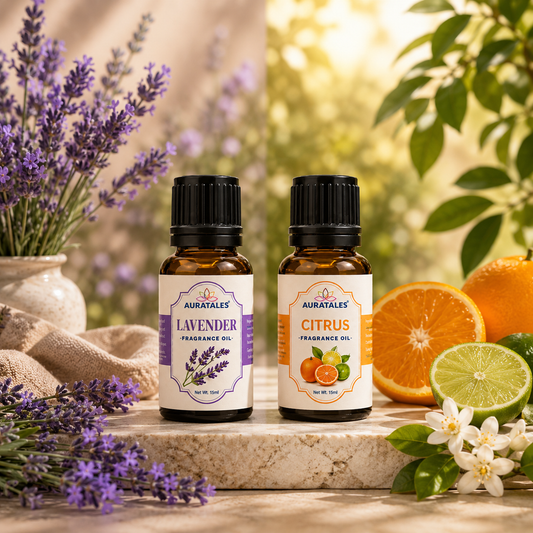 AuraTales Lavender Citrus Fragrance Oil for Sleep