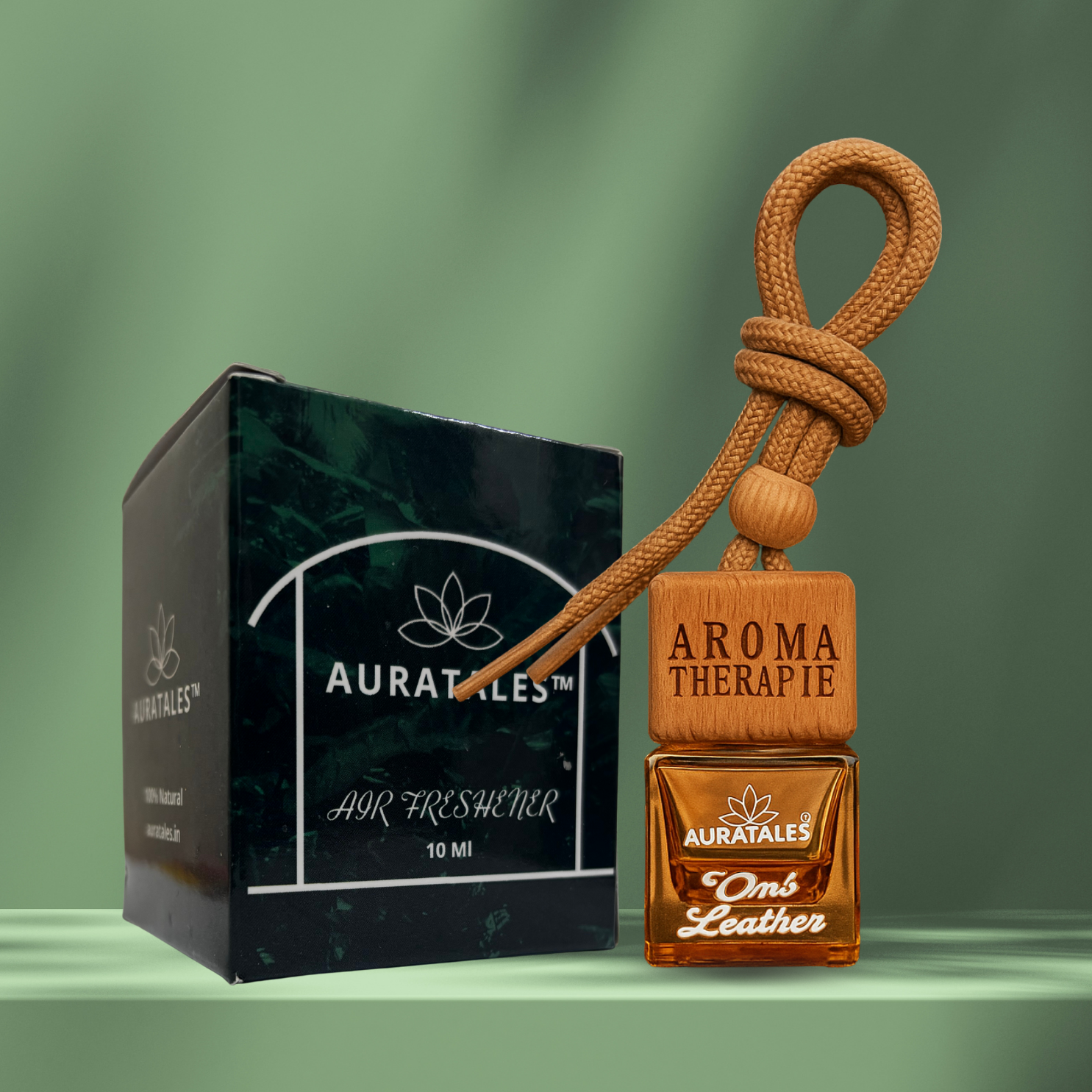 Designer Inspired Luxuary Car Hanging Perfume - Omb Leather AuraTales