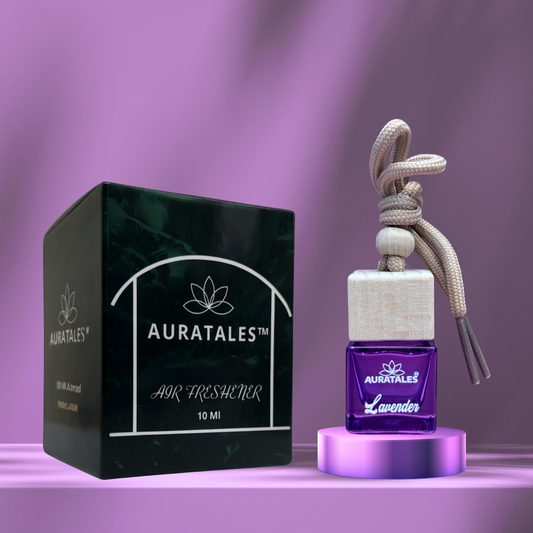 Premium Car Hanging Perfume - Lavender |  Car Freshener - Lavender AuraTales
