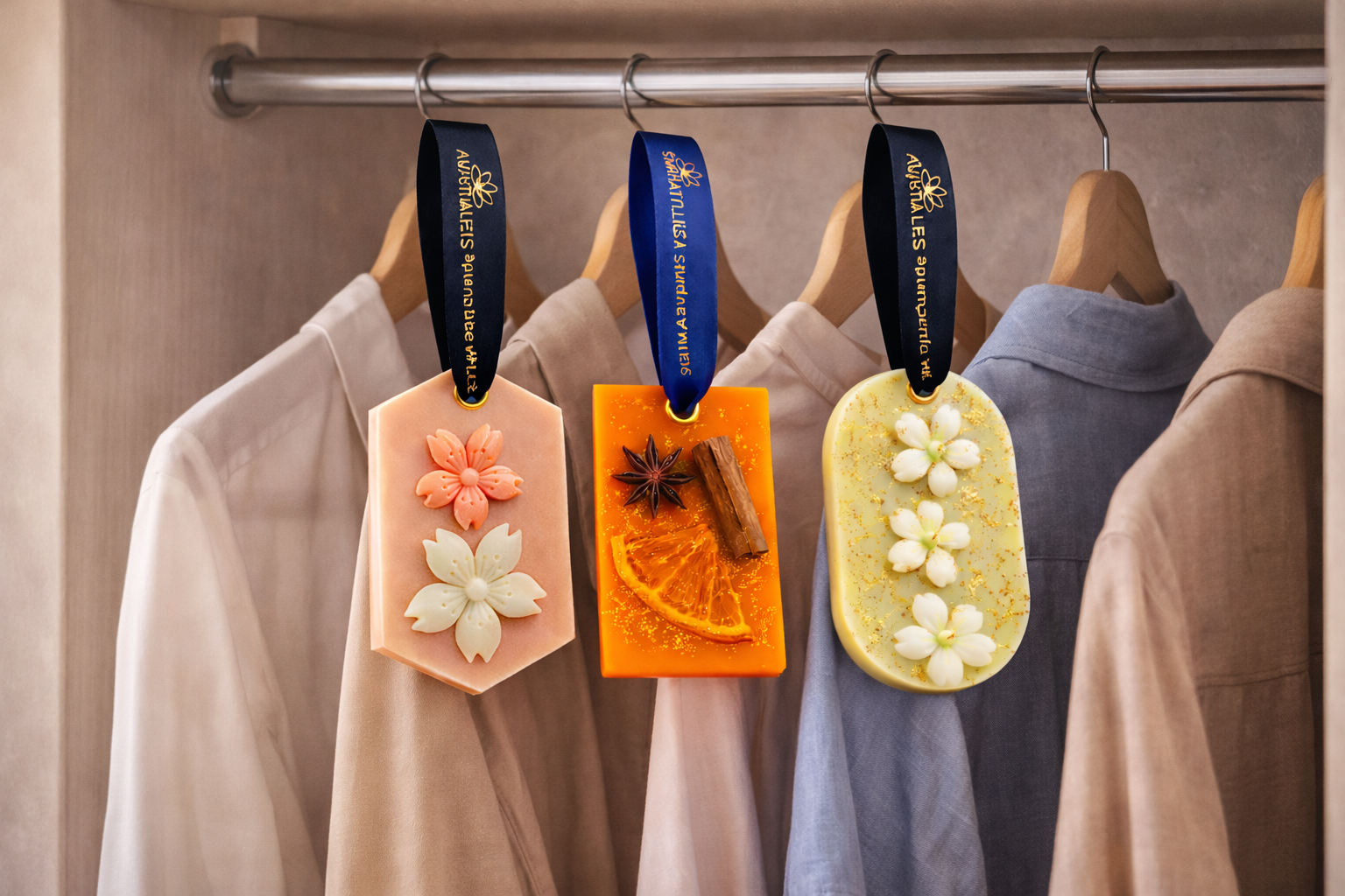 Air Freshener For Closed Area Oud Orange & Mogra | Pack of 3 AuraTales