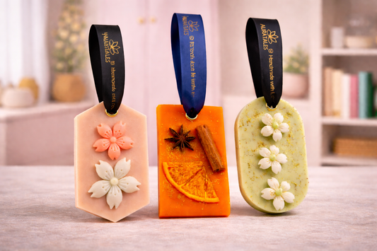 Air Freshener For Closed Area Oud Orange & Mogra | Pack of 3 AuraTales