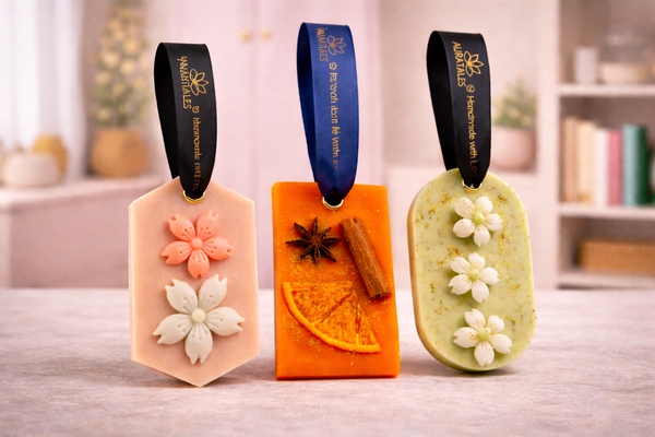 Air Freshener For Closed Area Oud Orange & Mogra | Pack of 3 AuraTales
