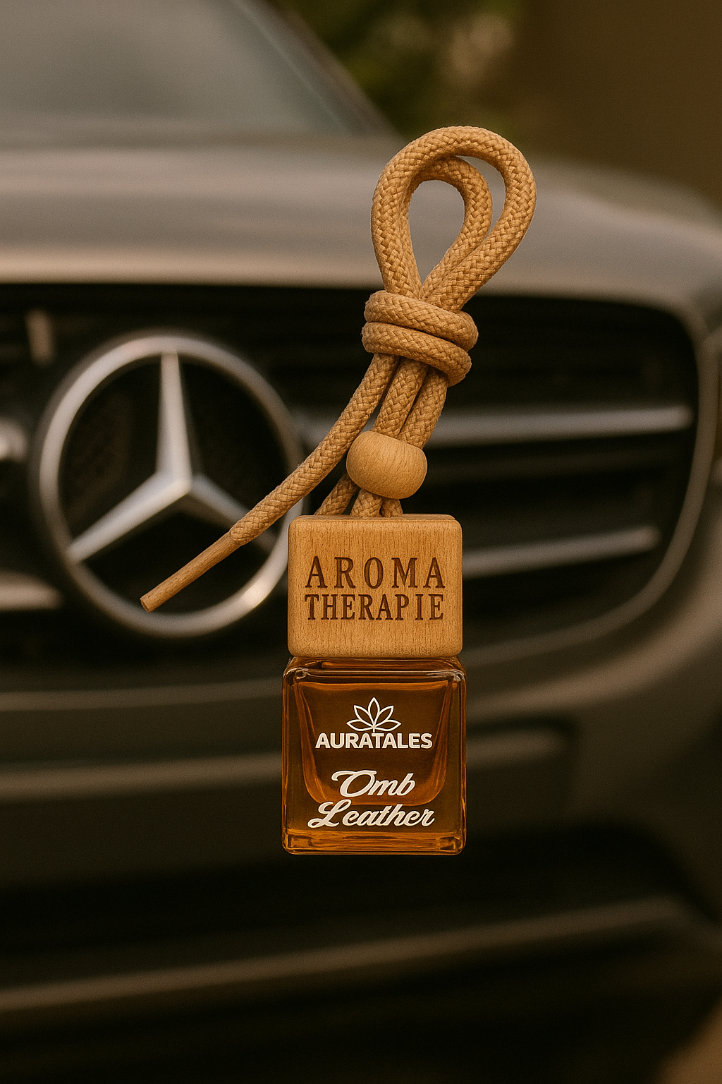 Designer Inspired Luxuary Car Hanging Perfume - Omb Leather AuraTales