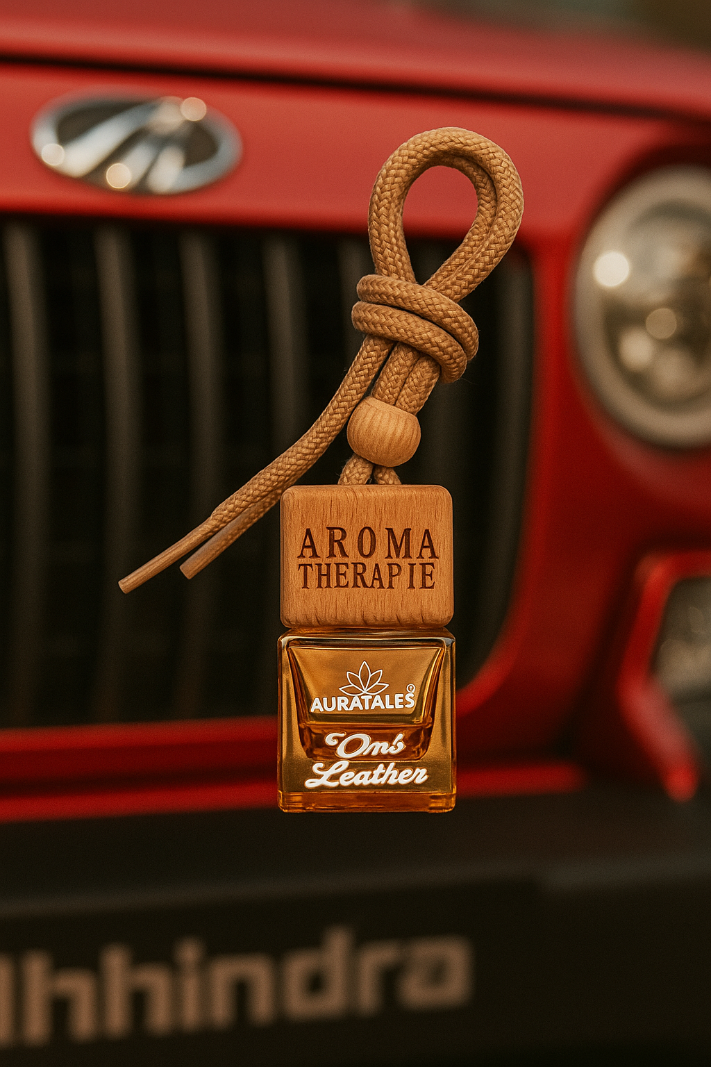Designer Inspired Luxuary Car Hanging Perfume - Omb Leather AuraTales