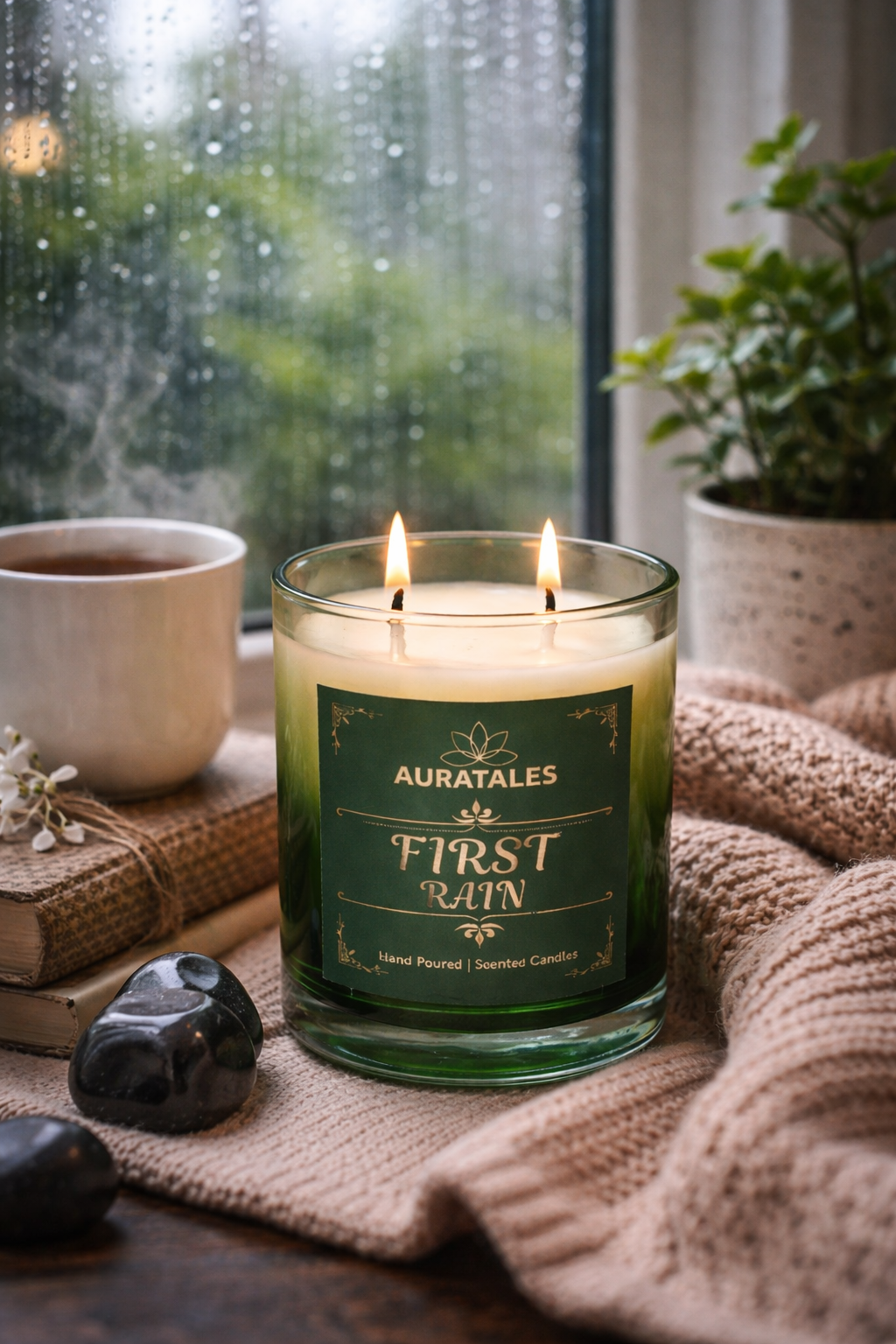 First Rain - Petrichor Scented Candle | First Rain Gilli Mitti Aroma Aura Tales