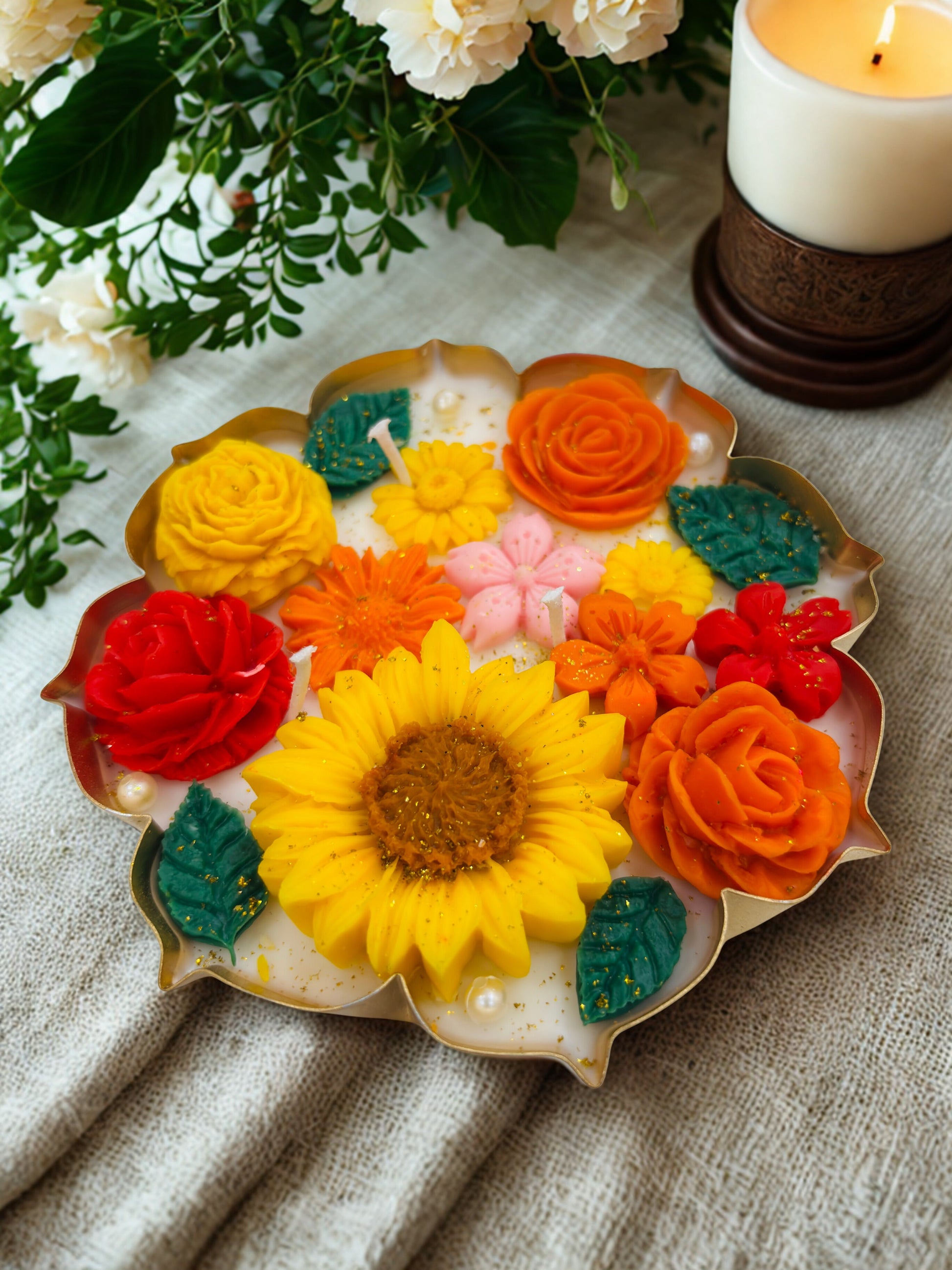 Premium Gifting Candles, Urli Candle