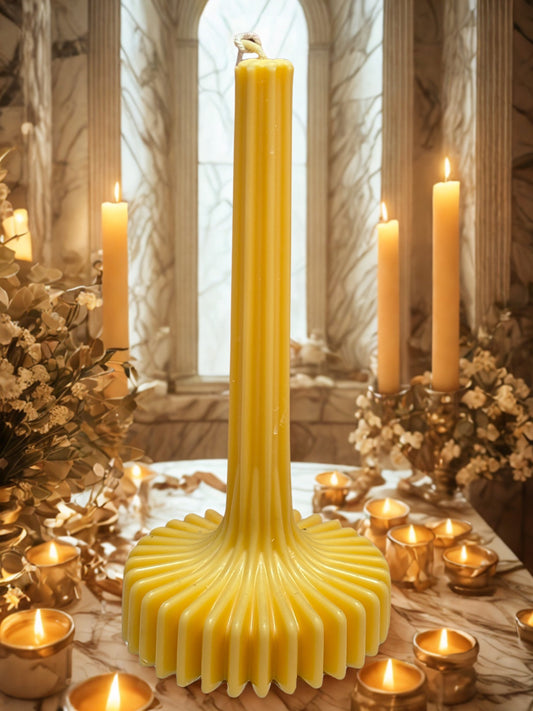 Thick Base Pillar Candle  Scented | Festive Gifting & Home Decor-Big AuraTales