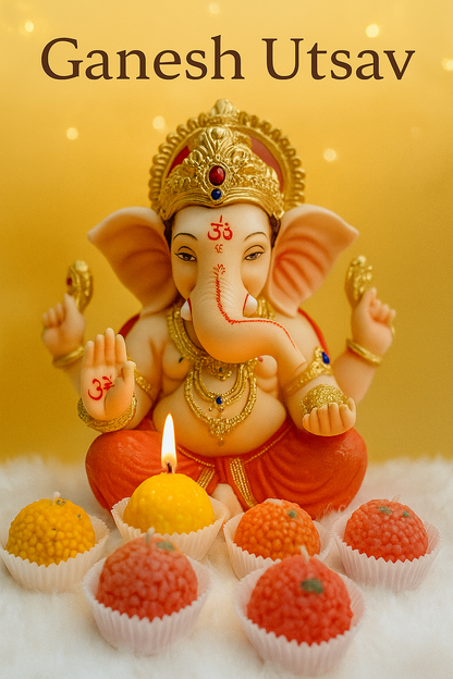 Motichoor Ladoo Scented Candle | Sweet Candle AuraTales